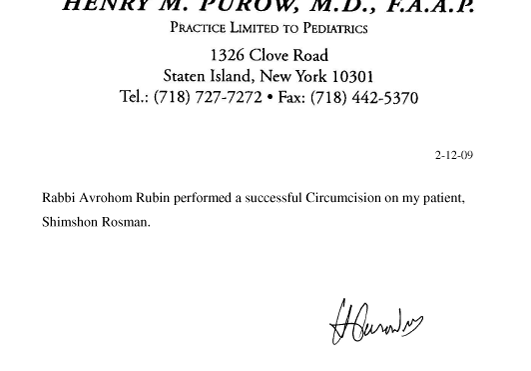 Dr. H.M. Purow Pediatrics. Staten Island, NY